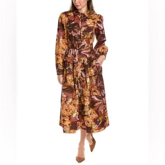 Fall Bloom” by Walter Baker – earthy florals & vintage charm SZ M - Picture 2 of 16